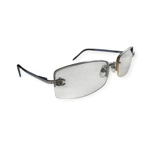 CHANEL Vintage Rimless Glasses